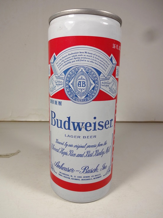 Budweiser - 16oz - aluminum - T/O - Click Image to Close